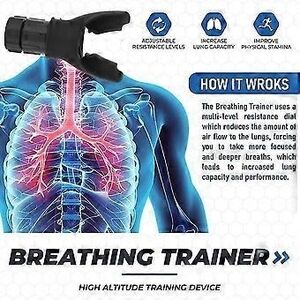 White Breathing Trainer